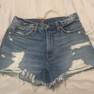 Abercrombie high rise shorts